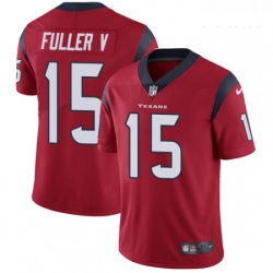 Youth Nike Houston Texans 15 Will Fuller V Elite Red Alternate NFL Jersey