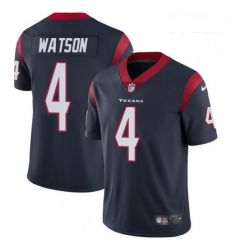 Youth Nike Houston Texans 4 Deshaun Watson Limited Navy Blue Team Color Vapor Untouchable NFL Jersey