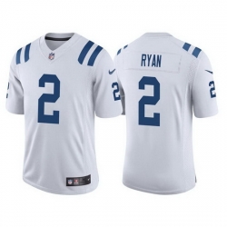 Men Indianapolis Colts 2 Matt Ryan White Vapor Untouchable Limited Stitched Football jersey