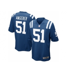 Nike Indianapolis Colts 51 Pat Angerer blue Game NFL Jersey