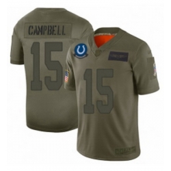 Youth Indianapolis Colts 15 Parris Campbell Limited Camo 2019 Salute to Service Football Jersey