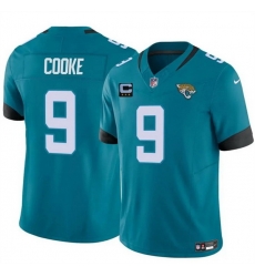 Men Jacksonville Jaguars 9 Logan Cooke Teal 2025 F U S E With 3 Star C Patch Vapor Untouchable Limited Stitched Jersey Men Jacksonville Jaguars 9 Logan Cooke Teal 2025 F U S E With 3 Star C Patch Vapor Untouchable Limited Stitched Jersey
