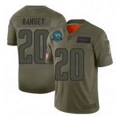 Womens Jacksonville Jaguars 20 Jalen Ramsey Limited Camo 2019 Salute to Service Football Jersey