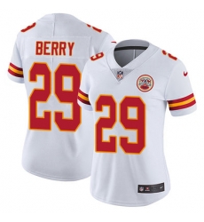 Nike Chiefs #29 Eric Berry White Womens Stitched NFL Vapor Untouchable Limited Jersey