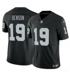 Men Las Vegas Raiders  28 Jermod McCoy Black 2026 Draft F U S E  Vapor Untouchable Limited Stitched Football Jersey