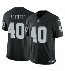 Men Las Vegas Raiders 40 Devin Lafayette Black 2026 Draft F U S E Vapor Untouchable Limited Stitched Football Jersey Men Las Vegas Raiders 40 Devin Lafayette Black 2026 Draft F U S E Vapor Untouchable Limited Stitched Football Jersey