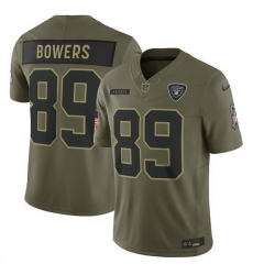 Men Las Vegas Raiders 89 Brock Bowers Olive 2025 Salute to Service Limited Stitched Football Jersey Men Las Vegas Raiders 89 Brock Bowers Olive 2025 Salute to Service Limited Stitched Football Jersey