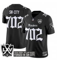 Men’s Las Vegas Raiders Sin.City 702 Gothic Sin City Shadows Edition Vapor Limited Jersey Men’s Las Vegas Raiders Sin.City 702 Gothic Sin City Shadows Edition Vapor Limited Jersey