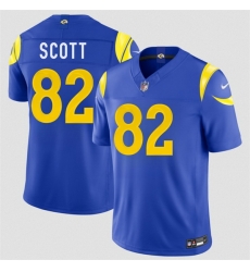 Men Los Angeles Rams 82 Tyler Scott Royal 2026 F U S E Vapor Limited Stitched Football Jersey Men Los Angeles Rams 82 Tyler Scott Royal 2026 F U S E Vapor Limited Stitched Football Jersey