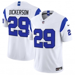 Men's Los Angeles Rams #29 Eric Dickerson White 2026 F.U.S.E. Vapor Limited Football Stitched Jersey