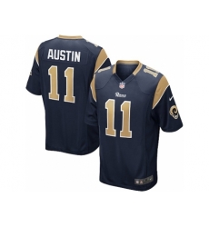 Nike St. Louis Rams 11 Tavon Austin Blue Game NFL Jersey