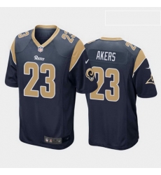 men cam akers los angeles rams navy game jersey 