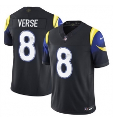 Women Los Angeles Rams 8 Jared Verse Black 2025 F U S E Rivalries Vapor Limited Stitched Jersey Women Los Angeles Rams 8 Jared Verse Black 2025 F U S E Rivalries Vapor Limited Stitched Jersey