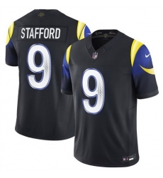 Women Los Angeles Rams 9 Matthew Stafford Black 2025 F U S E Rivalries Vapor Limited Stitched Jersey Women Los Angeles Rams 9 Matthew Stafford Black 2025 F U S E Rivalries Vapor Limited Stitched Jersey