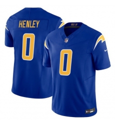 Men Los Angeles Chargers 0 Daiyan Henley Royal 2025 F U S E Vapor Limited Stitched Football Jersey Men Los Angeles Chargers 0 Daiyan Henley Royal 2025 F U S E Vapor Limited Stitched Football Jersey