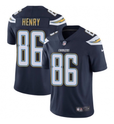 Nike Chargers #86 Hunter Henry Navy Blue Team Color Mens Stitched NFL Vapor Untouchable Limited Jersey