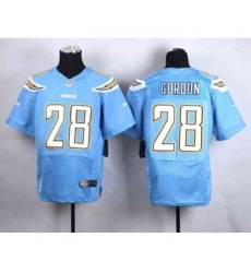 nike nfl jerseys san diego chargers 28 goroon lt.blue[new Elite]