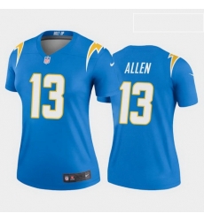 Women Nike Los Angeles 13 Chargers Keenan Allen Light Blue Vapor Limited Jersey