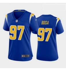 Women Nike Los Angeles 97 Chargers Joey Bosa Royal Blue Stitched NFL Jersey