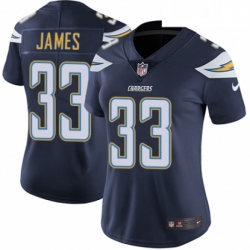 Womens Nike Los Angeles Chargers 33 Derwin James Navy Blue Team Color Vapor Untouchable Elite Player NFL Jersey