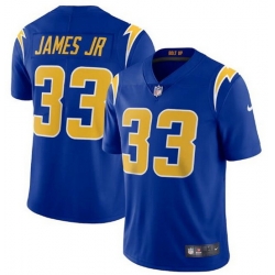 Youth Los Angeles Chargers 33 Derwin James JR Royal Vapor Untouchable Limited Stitched Jersey 