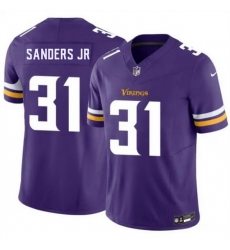 Men Minnesota Vikings 31 Marcus Sanders Jr Purple 2026 Draft F U S E Vapor Untouchable Limited Stitched Jersey Men Minnesota Vikings 31 Marcus Sanders Jr Purple 2026 Draft F U S E Vapor Untouchable Limited Stitched Jersey