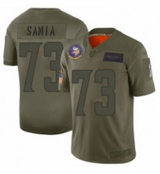 Men Minnesota Vikings 84 Randy Moss Limited Camo 2019 Salute to Service Football Jersey