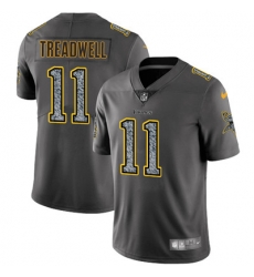 Nike Vikings #11 Laquon Treadwell Gray Static Mens NFL Vapor Untouchable Game Jersey