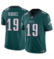 Men Philadelphia Eagles 19 Elijah Moore Green 2026 F U S E Vapor Untouchable Limited Stitched Football Jersey Men Philadelphia Eagles 19 Elijah Moore Green 2026 F U S E Vapor Untouchable Limited Stitched Football Jersey