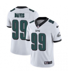 Nike Eagles 99 Jordan Davis White 2022 NFL Draft Vapor Untouchable Limited Jerse