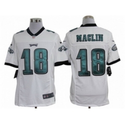 Nike Philadelphia Eagles 18 jeremy maclin white Limited NFL Jersey