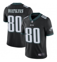 Youth Nike Philadelphia Eagles Quez Watkins #80 Black Vapor Limited Jersey - 副本