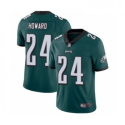 Youth Philadelphia Eagles 24 Jordan Howard Midnight Green Team Color Vapor Untouchable Limited Player Football Jersey