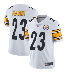 Nike Steelers #23 Joe Haden White Mens Stitched NFL Vapor Untouchable Limited Jersey