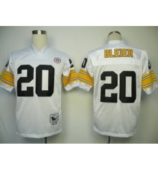 Pittsburgh Steelers 20 BLEIER White Throwback