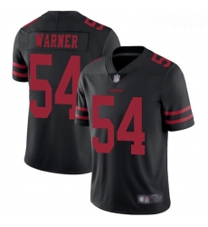 49ers 54 Fred Warner Black Alternate Men Stitched Football Vapor Untouchable Limited Jersey