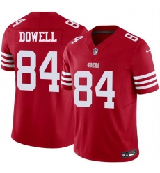 Men San Francisco 49ers 84 Colton Dowell Red 2026 F U S E Vapor Untouchable Limited Stitched Football Jersey Men San Francisco 49ers 84 Colton Dowell Red 2026 F U S E Vapor Untouchable Limited Stitched Football Jersey