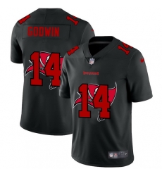 Tampa Bay Buccaneers 14 Chris Godwin Men Nike Team Logo Dual Overlap Limited NFL Jersey Black