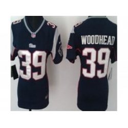 Nike Women New England Patriots #39 Danny Woodhead Blue Jerseys