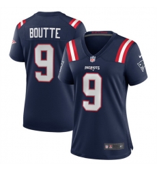 Women New England Patriots 9 Kayshon Boutte Navy 2025 Stitched Game Jersey Women New England Patriots 9 Kayshon Boutte Navy 2025 Stitched Game Jersey