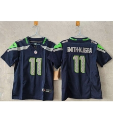 Women Seattle Seahawks 11 Jaxon Smith Njigba Navy 2025 Vapor Limited Stitched Football Jersey Women Seattle Seahawks 11 Jaxon Smith Njigba Navy 2025 Vapor Limited Stitched Football Jersey