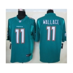 Nike Miami Dolphins 11 Mike Wallace green Limited NFL Jersey