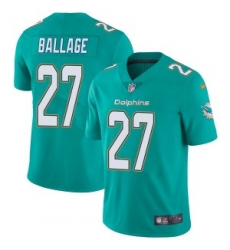 Kalen Ballage Miami Dolphins Youth Limited Team Color Vapor Untouchable Nike Jersey Aqua