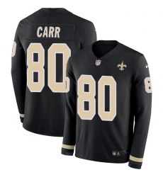 Limited Nike OliveGold Mens Austin Carr Jersey NFL 80 New Orleans Saints 2017 Salute to Service