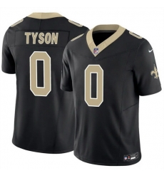 Men New Orleans Saints 0 Jordyn Tyson Black 2026 F U S E Vapor Limited Stitched Football Jersey Men New Orleans Saints 0 Jordyn Tyson Black 2026 F U S E Vapor Limited Stitched Football Jersey