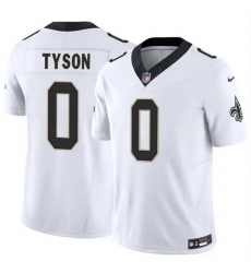 Men New Orleans Saints 0 Jordyn Tyson White 2026 F U S E Vapor Limited Stitched Football Jersey Men New Orleans Saints 0 Jordyn Tyson White 2026 F U S E Vapor Limited Stitched Football Jersey