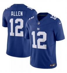 Men New York Giants 12 Brandon Allen Blue 2026 F U S E Vapor Untouchable Limited Stitched Jersey Men New York Giants 12 Brandon Allen Blue 2026 F U S E Vapor Untouchable Limited Stitched Jersey
