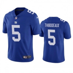 Youth Giants 5 Kayvon Thibodeaux Blue Jersey