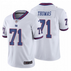 Youth Nike Giant 71 Andrew Thomas White Vapor Limited Jersey 2020 NFL Draft