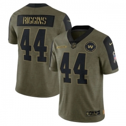 Men's Washington Football Team John Riggins Nike Olive 2021 Salute To Service Retired Player Limited Jersey